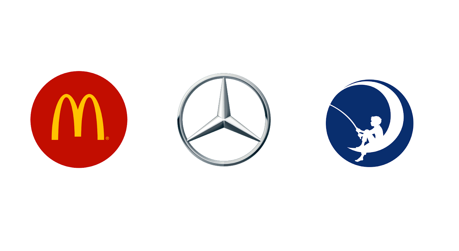 Logos of McDonald's, Mercedes-Benz, and DreamWorks Animation